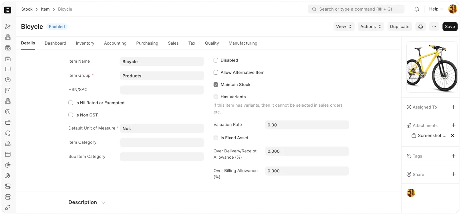 ERPNext architecture and customization flow