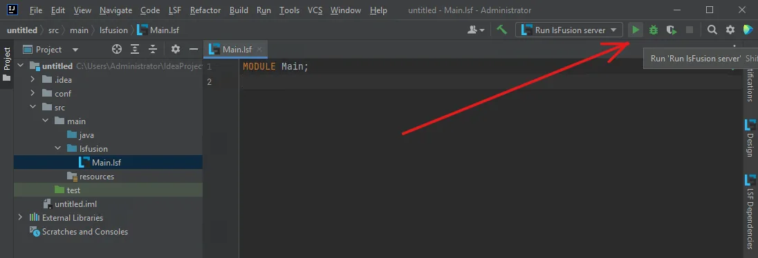 Declarative business logic in lsFusion
